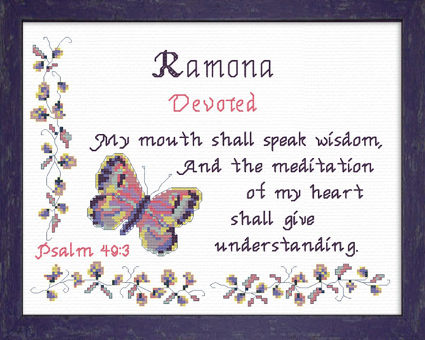 Name Blessings - Ramona