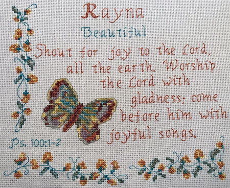 Rayna Stitched By Vicki Giger