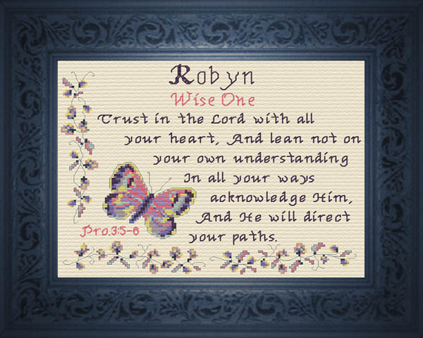 Name Blessings - Robyn
