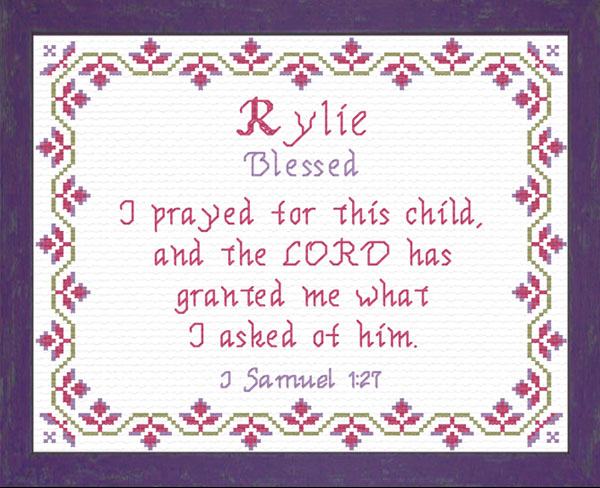 Name Blessings - Rylie2