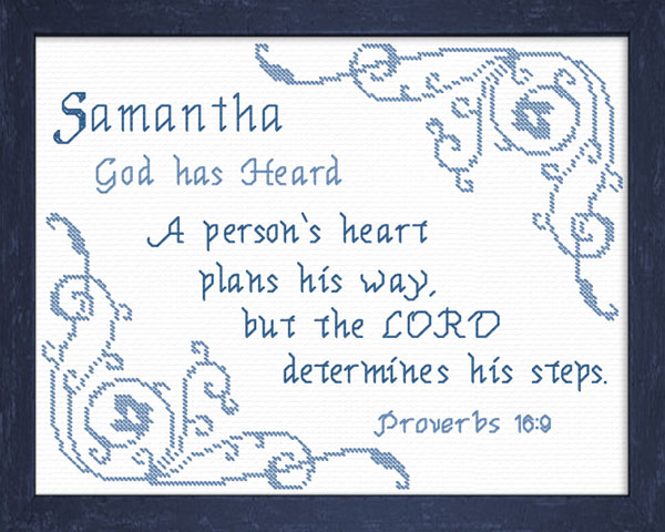 Name Blessings - Samantha3