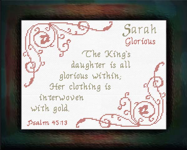 Name Blessings - Sarah