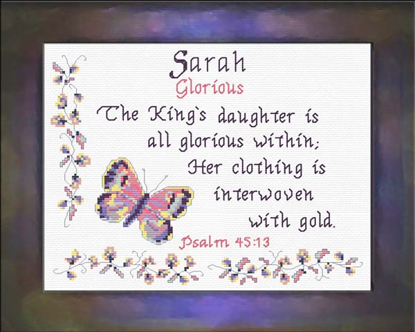 Name Blessings - Sarah 2