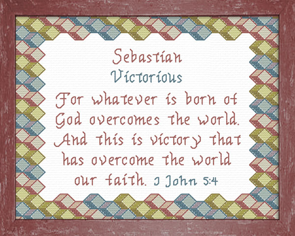 Name Blessings - Sebastian