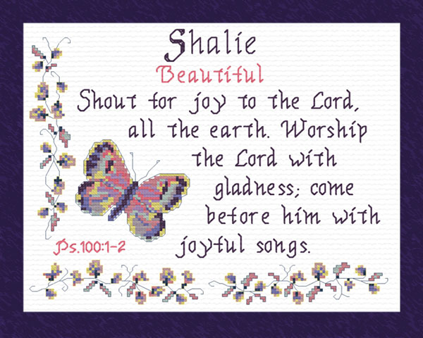Name Blessings - Shalie