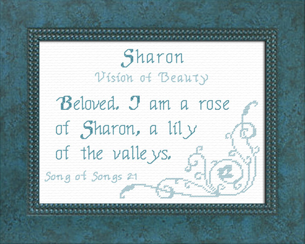 Name Blessings - Sharon2
