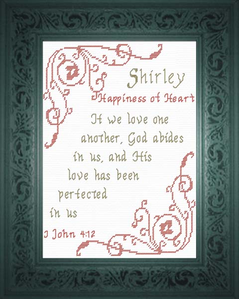Name Blessings - Shirley