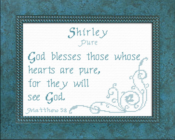 Name Blessings - Shirley3