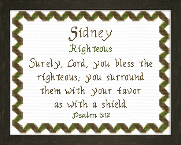 Name Blessings - Sidney2