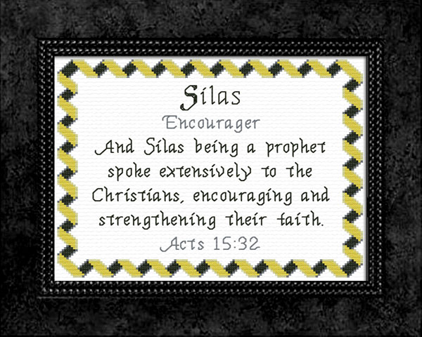 Name Blessings - Silas2