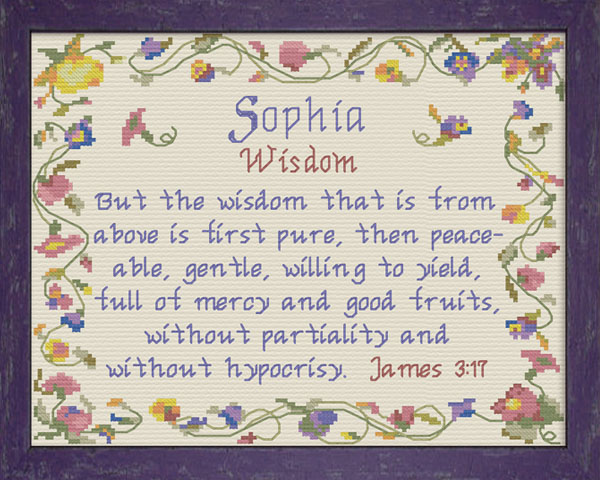 Name Blessings - Sophia4