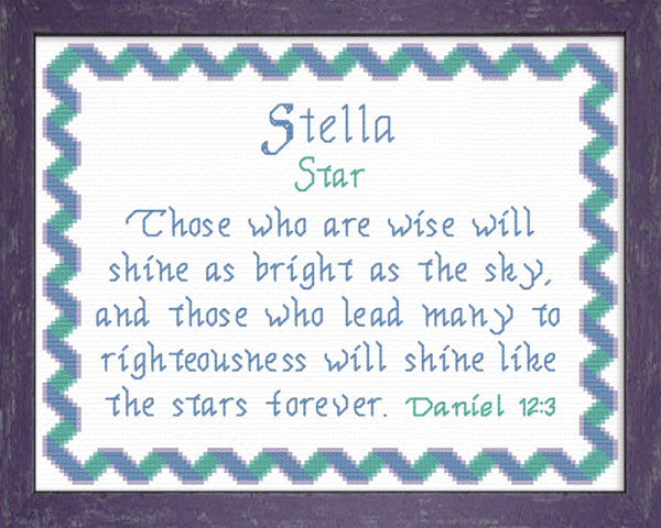 Name Blessings - Stella2
