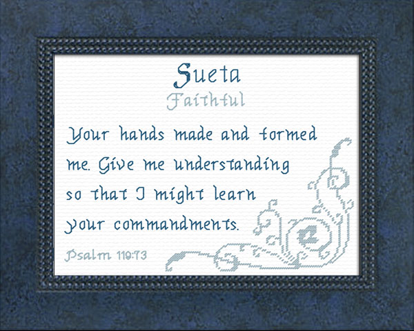Name Blessings - Sueta