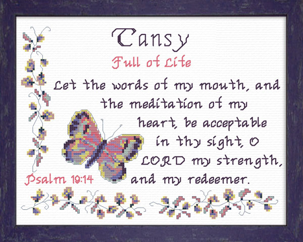 Name Blessings - Tansy