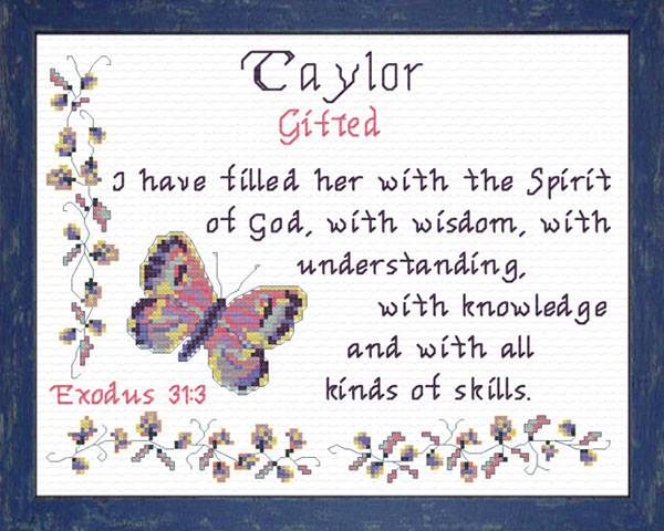 Name Blessings - Taylor2