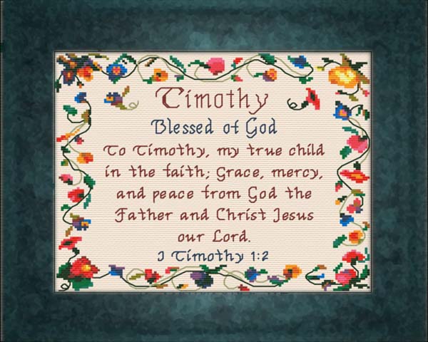 Name Blessings - Timothy
