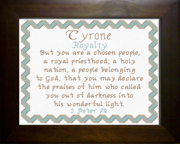 Name Blessings - Tyrone