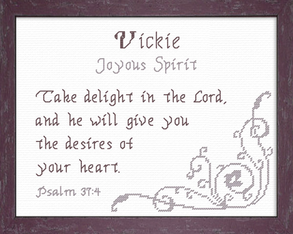 Name Blessings - Vickie