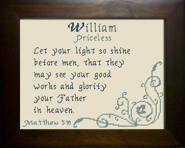 Name Blessings - William3