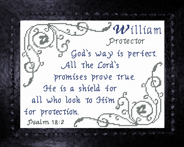Name Blessings - William4